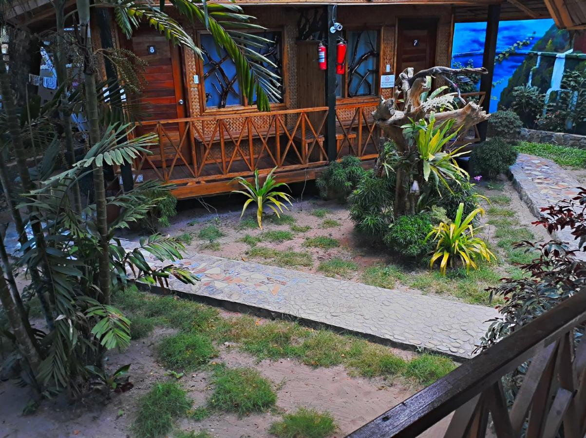 Apartamento Castaway Native Huts San Vicente  Exterior foto