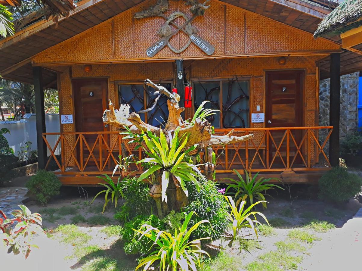 Apartamento Castaway Native Huts San Vicente  Exterior foto